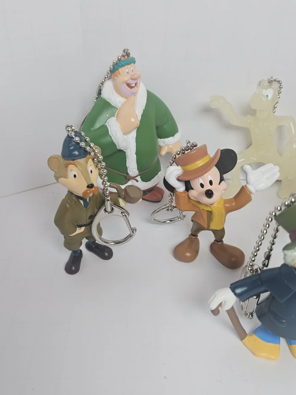 Disney Multicolor Classic Character Keychain Lot - Mickey, Donald & Friends